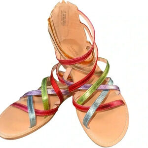 Harper Canyon Strappy Sandal, Multi Colored, Size 2